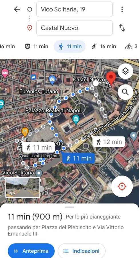 Palizzi'S Home Behind Plebiscite Square Napoli Bagian luar foto